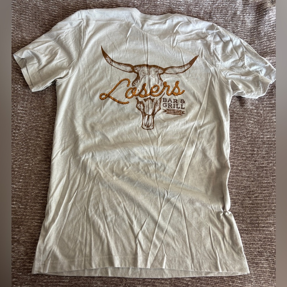 Losers Bar Nashville Bella Canvas Size Large T-shirt